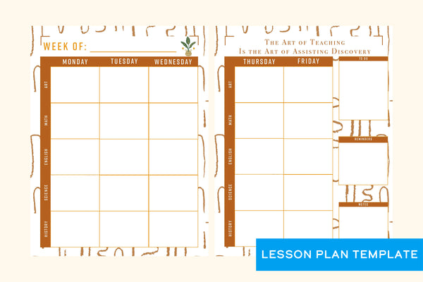 Lesson Plan Template