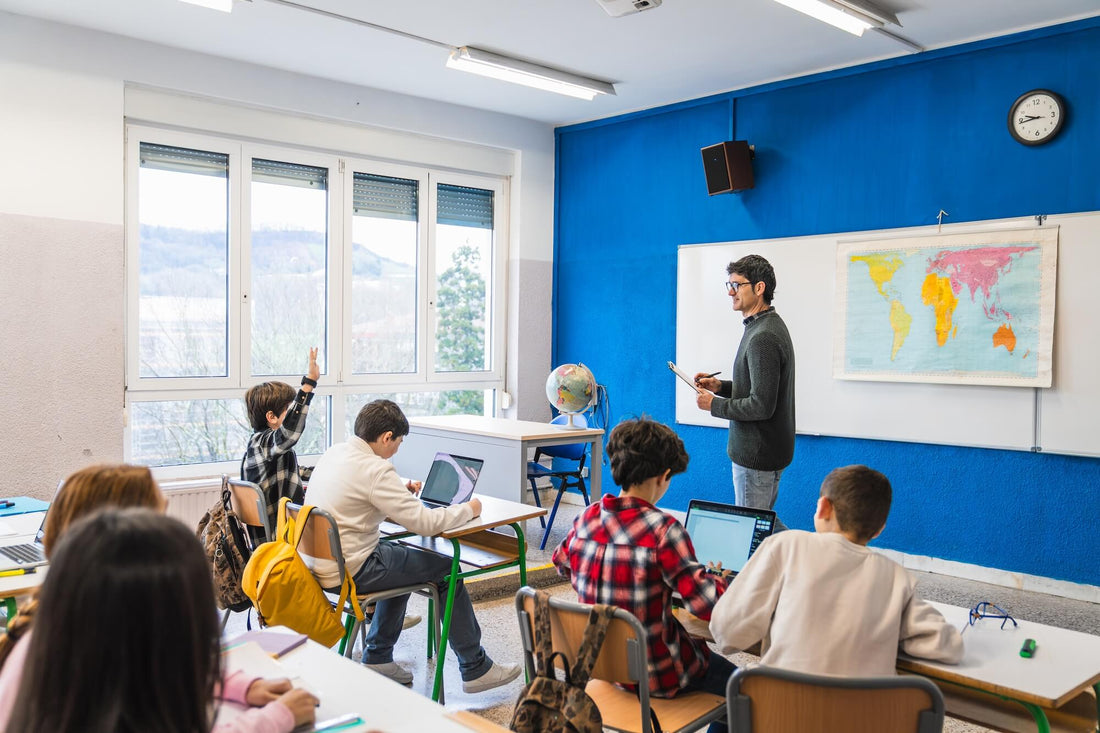 Teacher Keeping students engaged